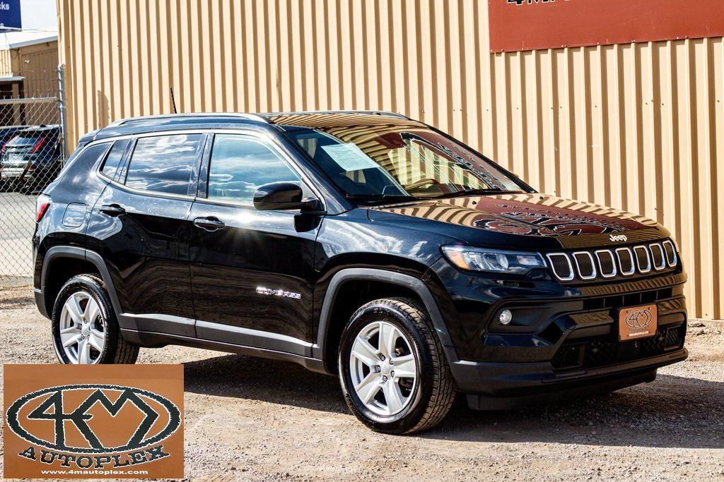 used 2022 Jeep Compass car, priced at $19,600