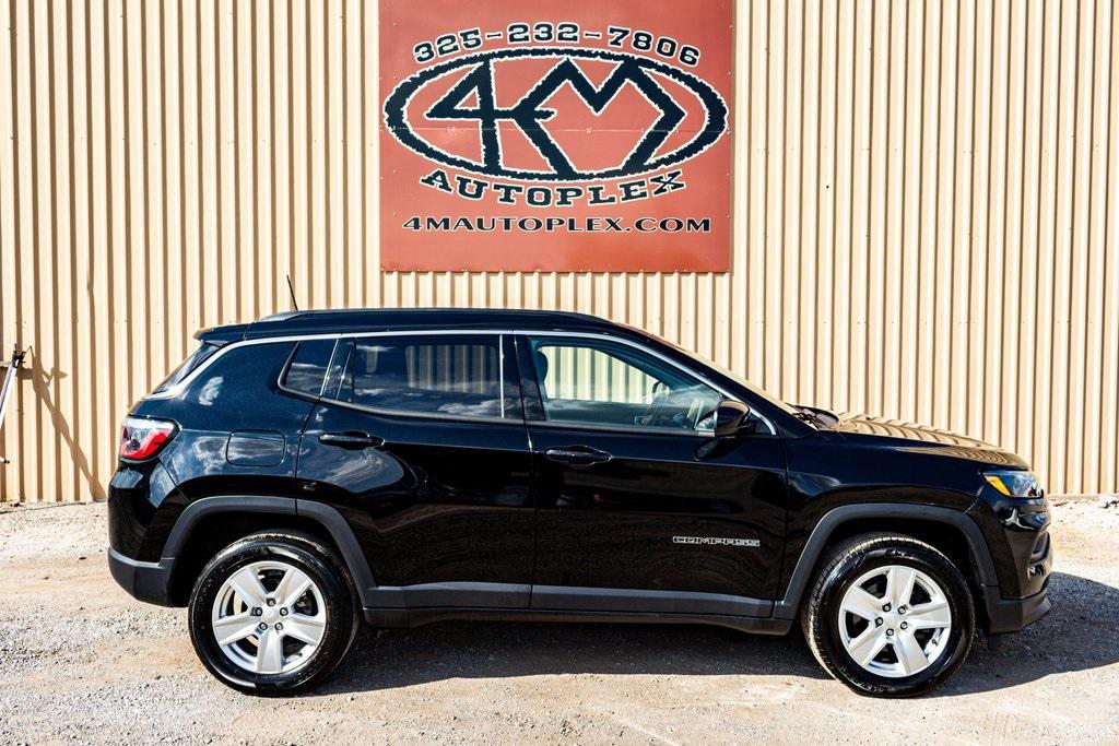 used 2022 Jeep Compass car, priced at $19,600