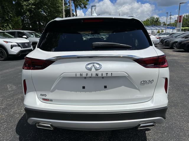 new 2025 INFINITI QX50 car, priced at $47,306