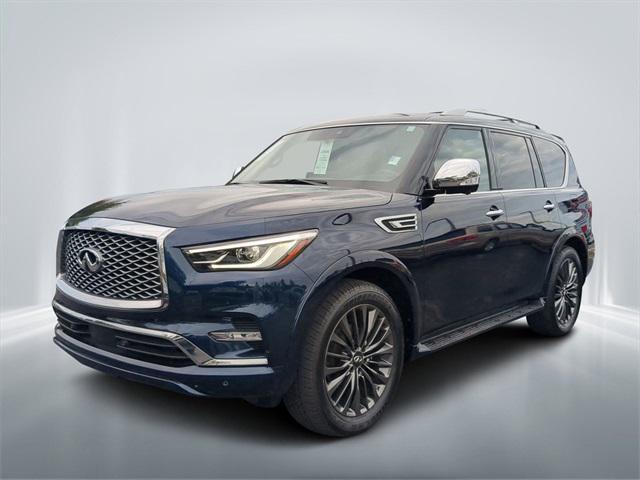 used 2023 INFINITI QX80 car, priced at $54,682