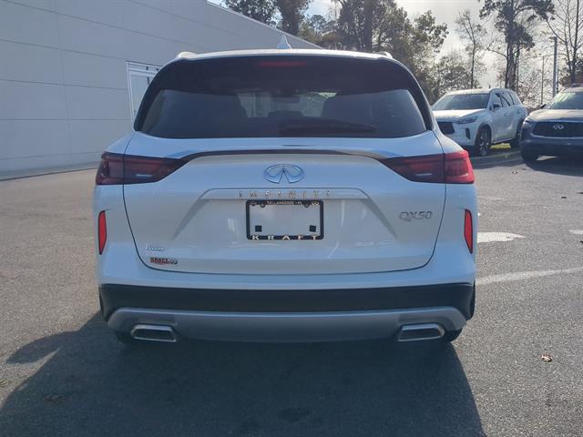 new 2025 INFINITI QX50 car, priced at $52,690