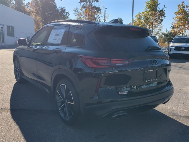 new 2025 INFINITI QX50 car, priced at $49,658