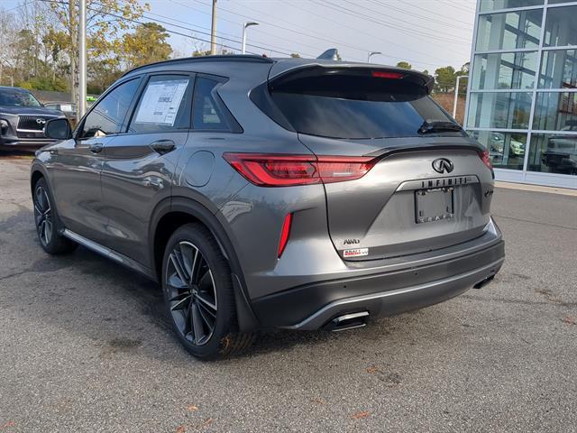 new 2025 INFINITI QX50 car, priced at $53,270