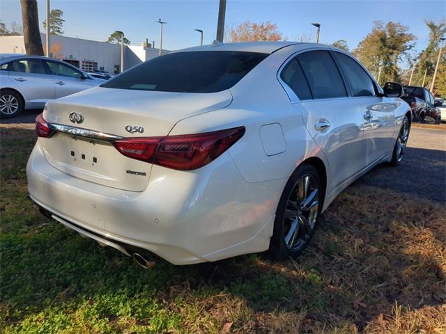 used 2021 INFINITI Q50 car, priced at $32,690