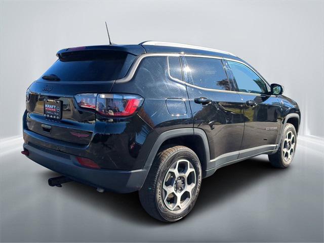 used 2022 Jeep Compass car, priced at $27,990