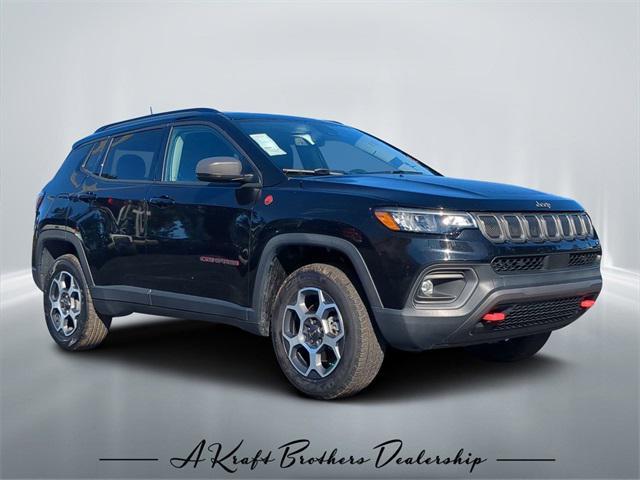 used 2022 Jeep Compass car, priced at $27,990