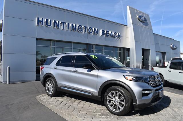 used 2021 Ford Explorer car, priced at $28,590