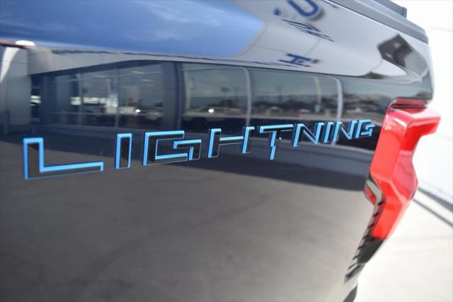 used 2023 Ford F-150 Lightning car, priced at $46,900