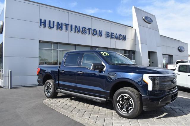 used 2023 Ford F-150 Lightning car, priced at $46,900