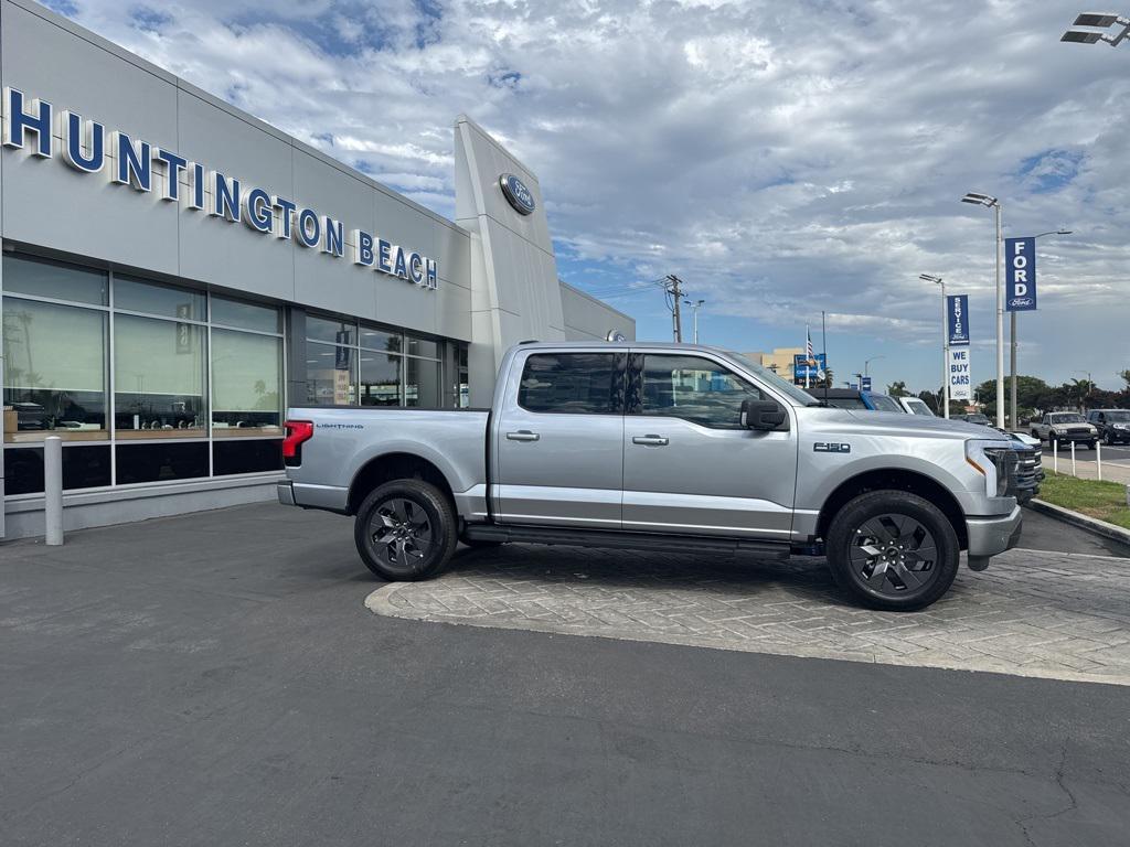 new 2025 Ford F-150 Lightning car, priced at $75,695