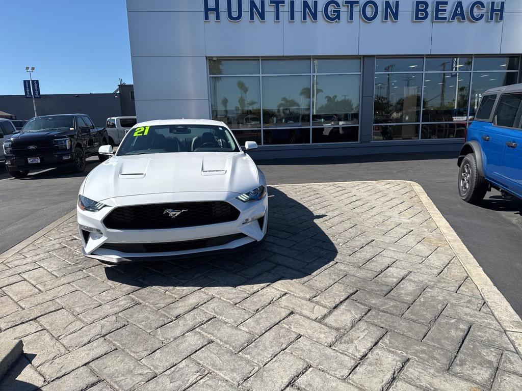 used 2021 Ford Mustang car, priced at $24,990