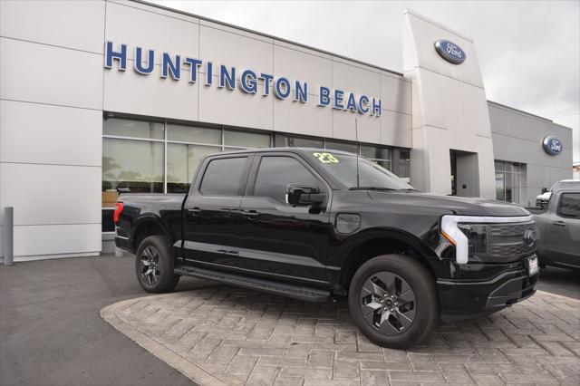 used 2023 Ford F-150 Lightning car, priced at $56,690