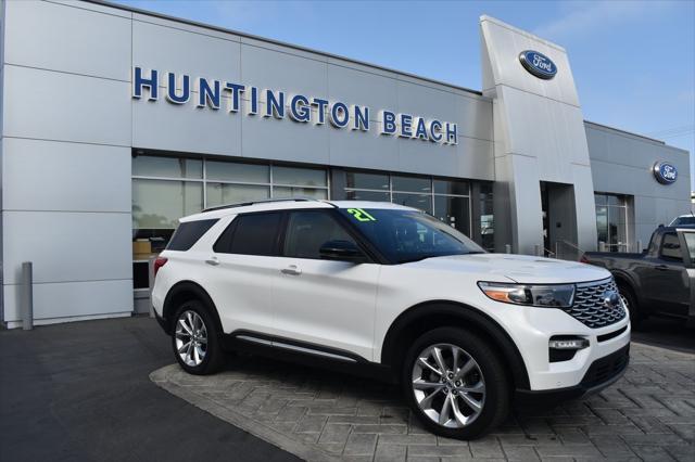 used 2021 Ford Explorer car, priced at $36,990