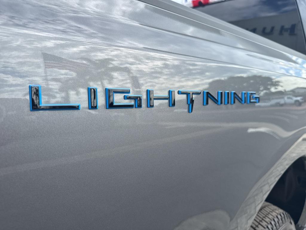 new 2025 Ford F-150 Lightning car, priced at $67,945