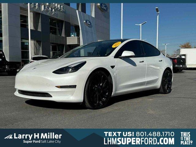 used 2022 Tesla Model 3 car, priced at $29,894