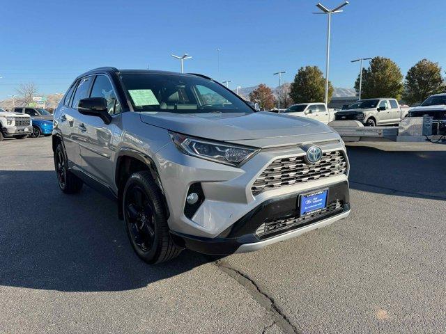 used 2021 Toyota RAV4 Hybrid car, priced at $27,104