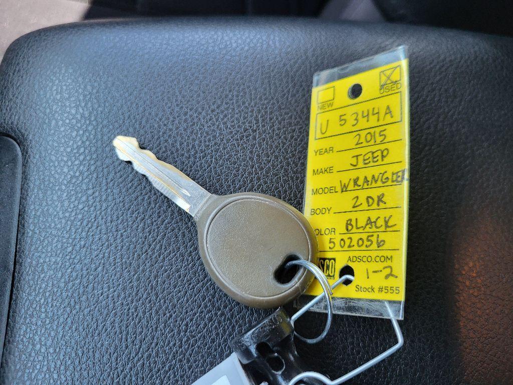 used 2015 Jeep Wrangler car, priced at $18,500
