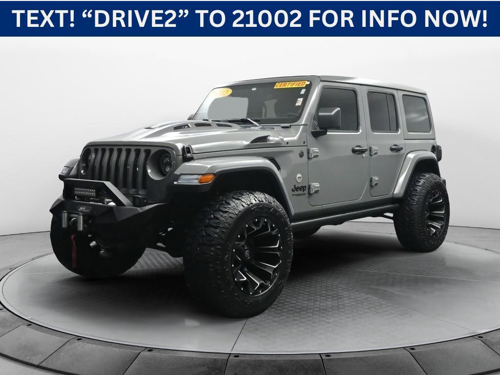 used 2022 Jeep Wrangler Unlimited car, priced at $40,850
