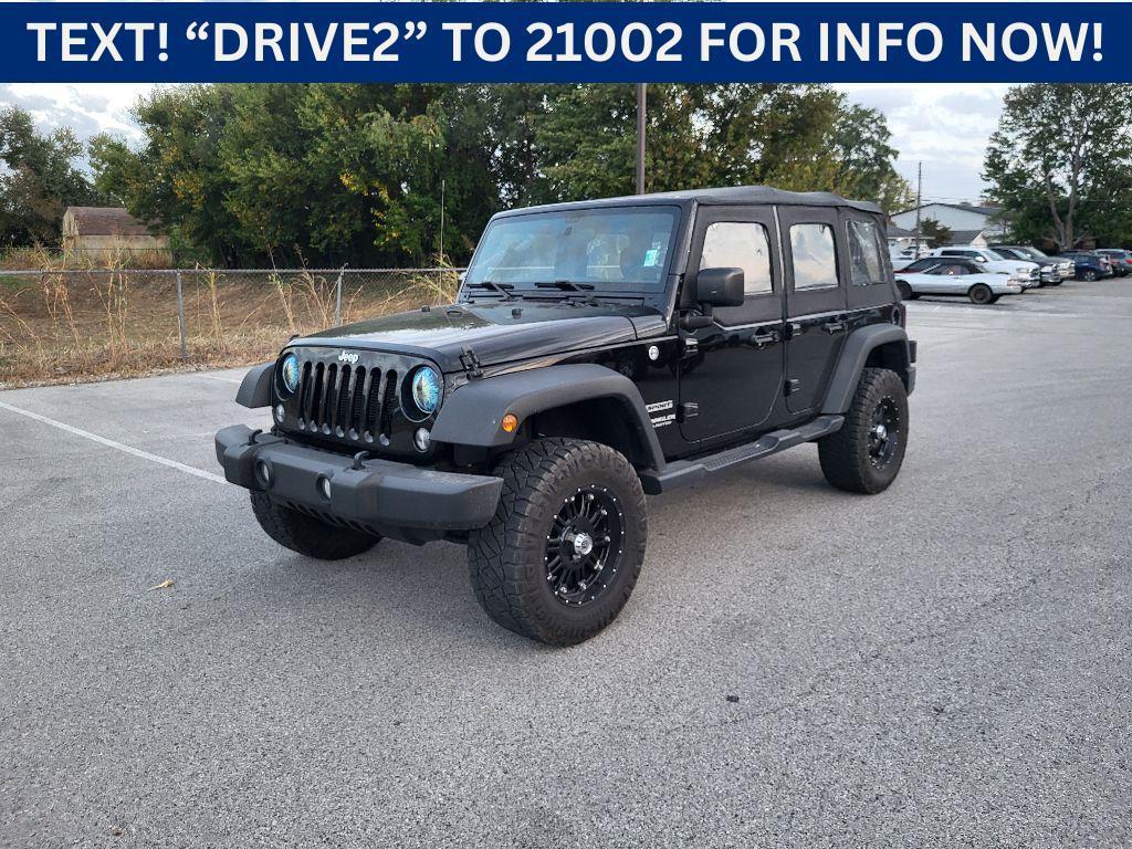 used 2017 Jeep Wrangler Unlimited car, priced at $25,000