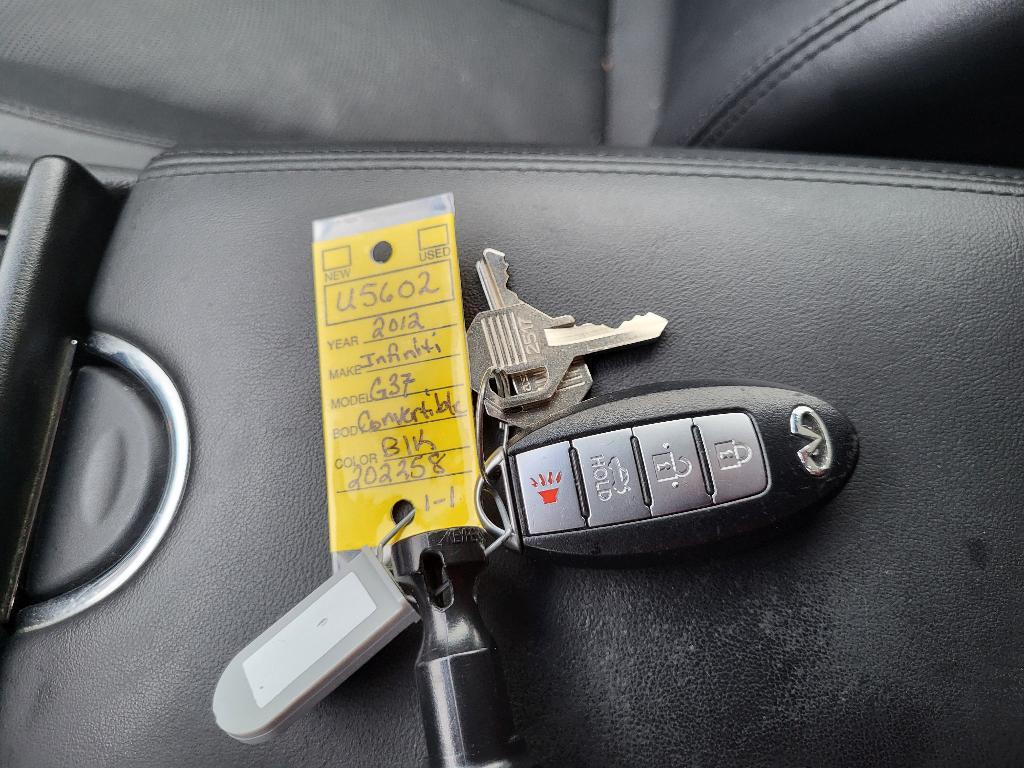 used 2012 INFINITI G37 car, priced at $11,500