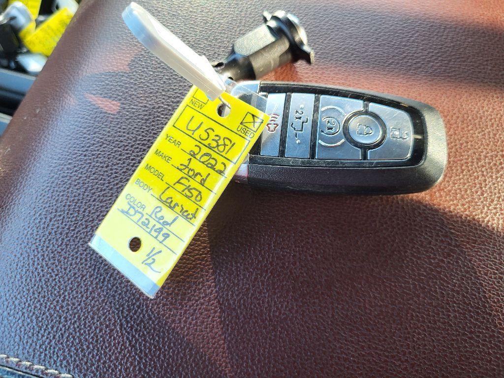 used 2022 Ford F-150 car, priced at $50,000