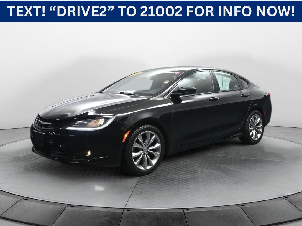 used 2016 Chrysler 200 car, priced at $15,900