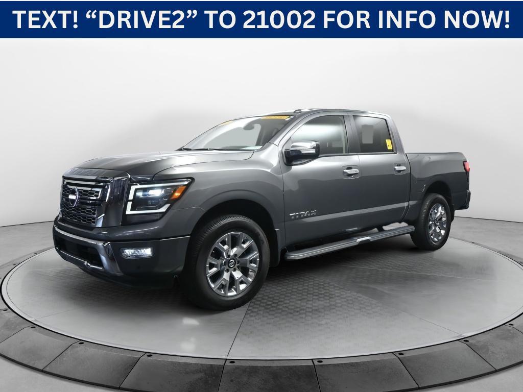 used 2021 Nissan Titan car, priced at $40,850