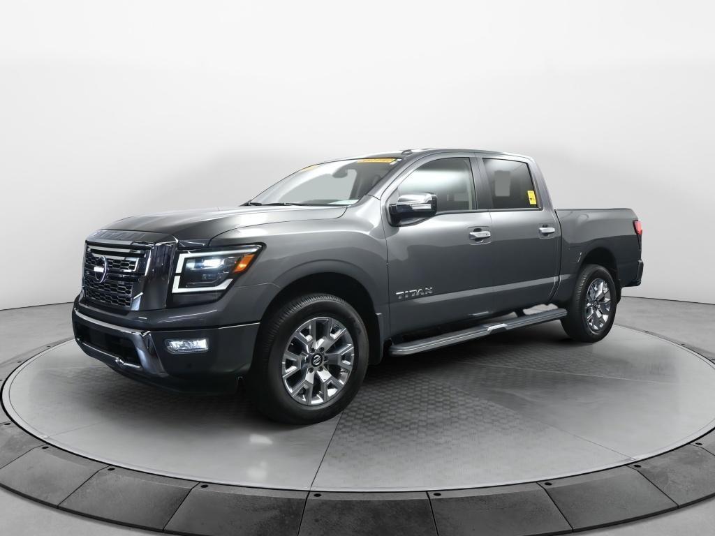 used 2021 Nissan Titan car, priced at $41,000