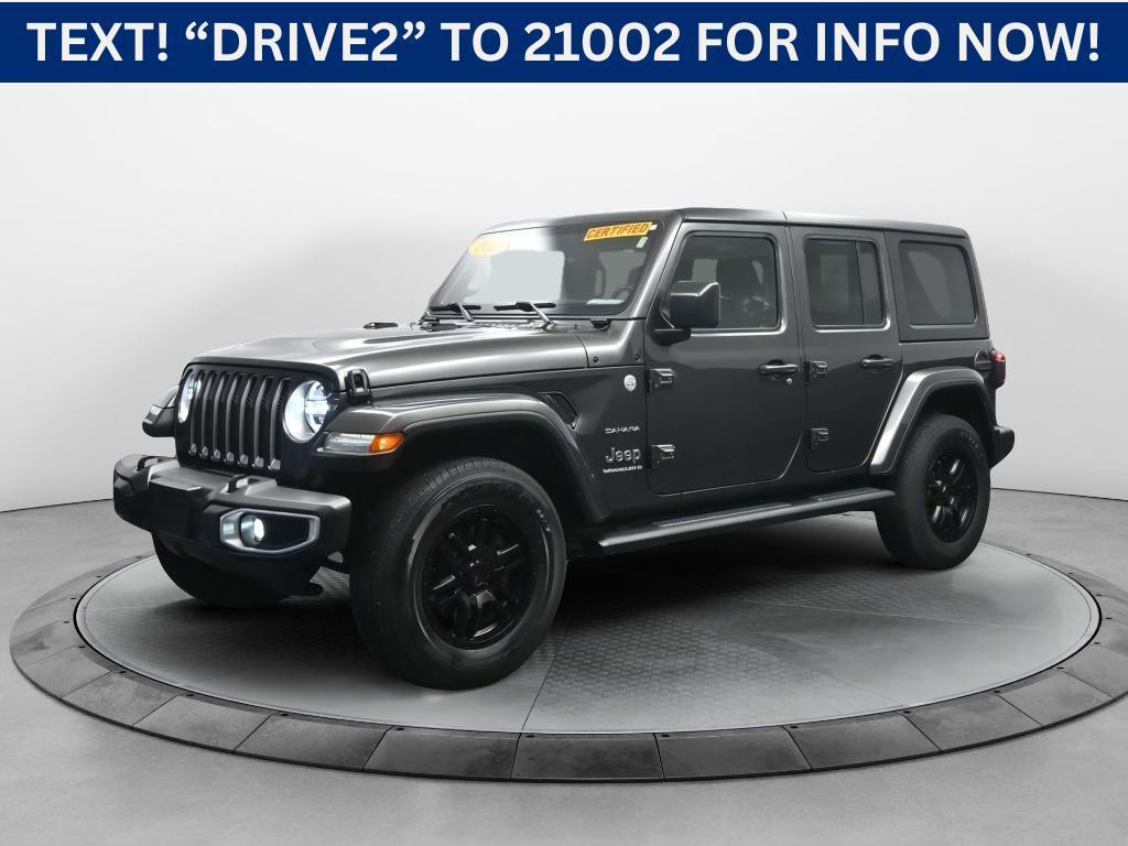 used 2023 Jeep Wrangler car, priced at $34,500