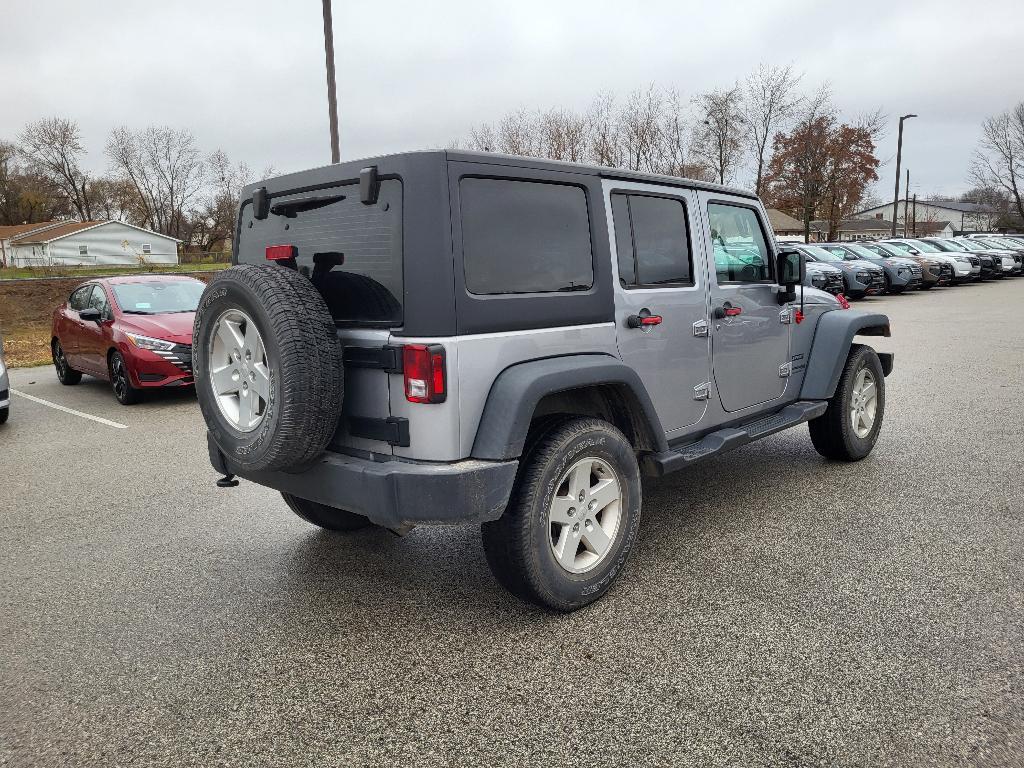 used 2018 Jeep Wrangler JK Unlimited car, priced at $19,500