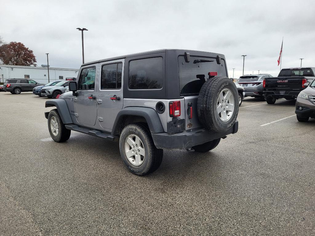 used 2018 Jeep Wrangler JK Unlimited car, priced at $19,500