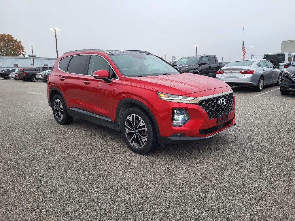 used 2020 Hyundai Santa Fe car, priced at $19,500