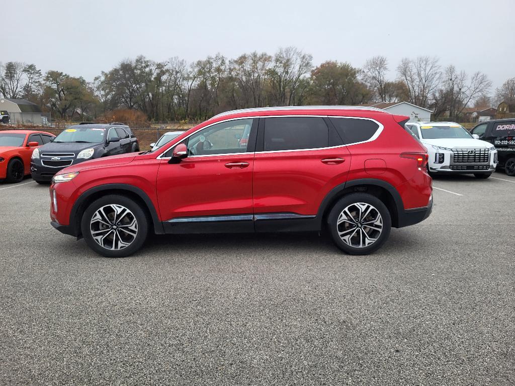 used 2020 Hyundai Santa Fe car, priced at $19,500