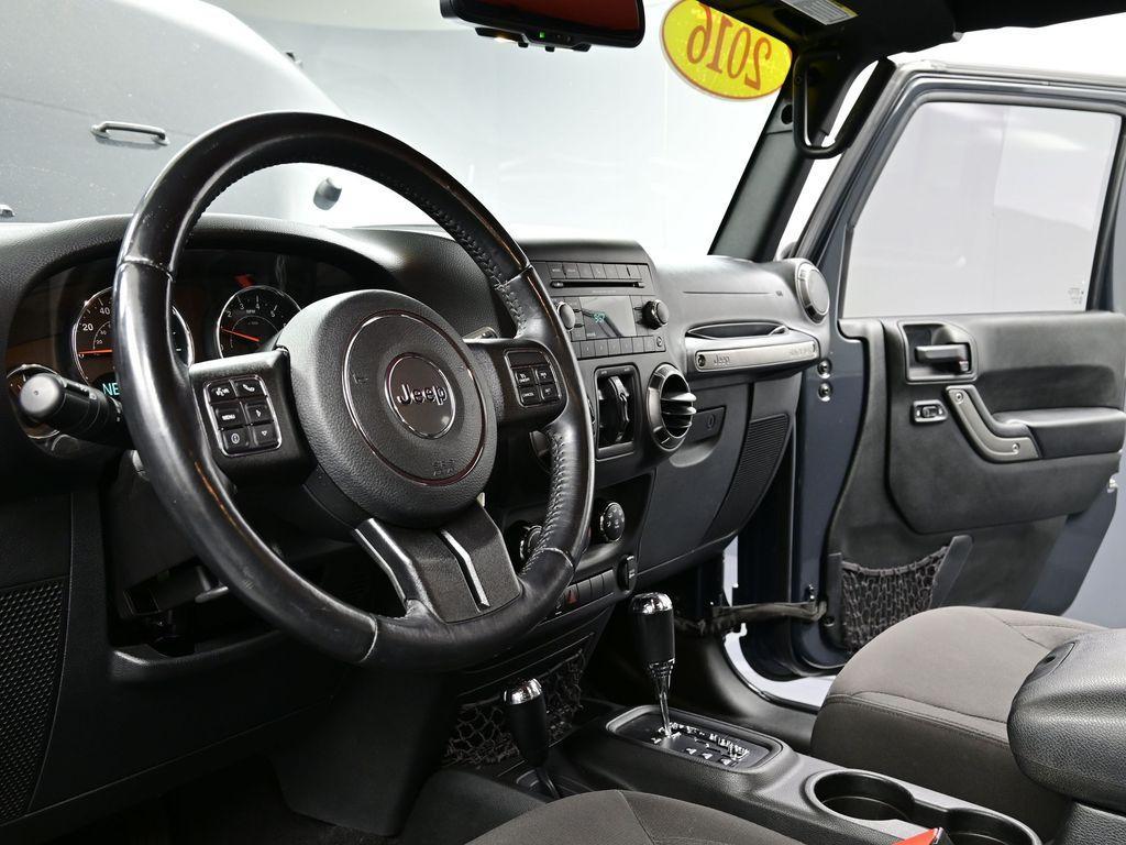 used 2016 Jeep Wrangler Unlimited car, priced at $24,500