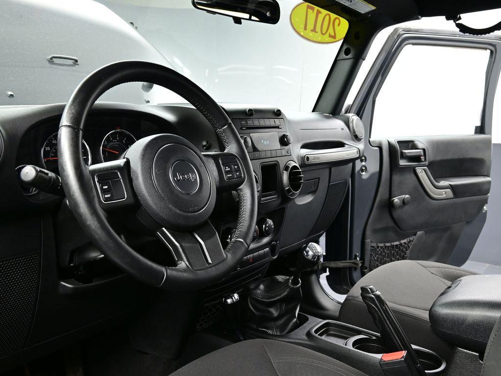 used 2017 Jeep Wrangler car, priced at $19,500