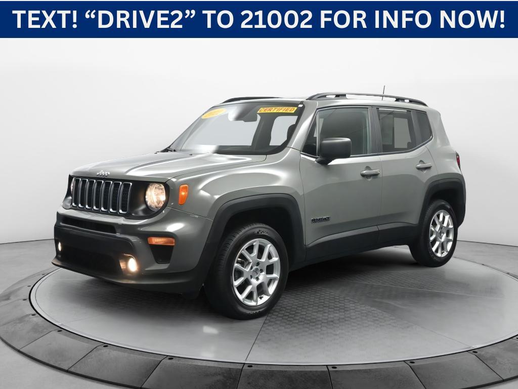 used 2022 Jeep Renegade car, priced at $19,000