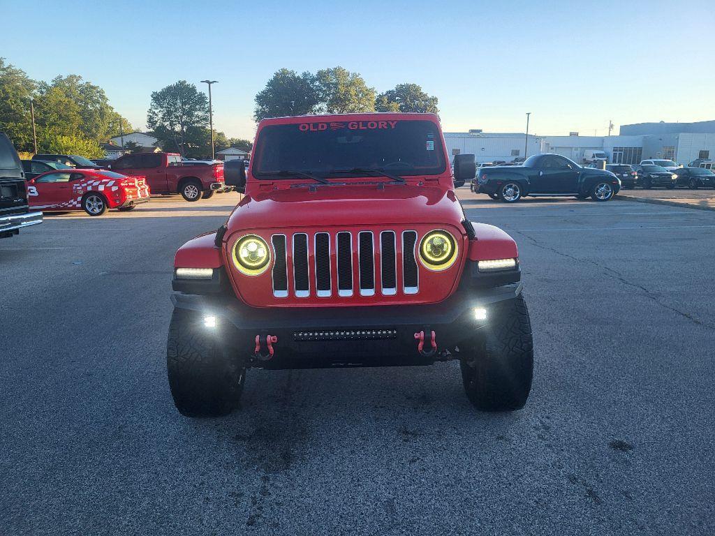 used 2020 Jeep Wrangler Unlimited car, priced at $31,500