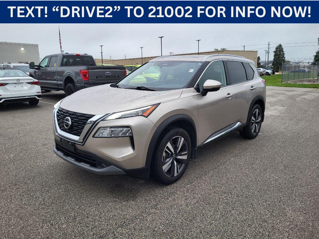 used 2021 Nissan Rogue car, priced at $24,500