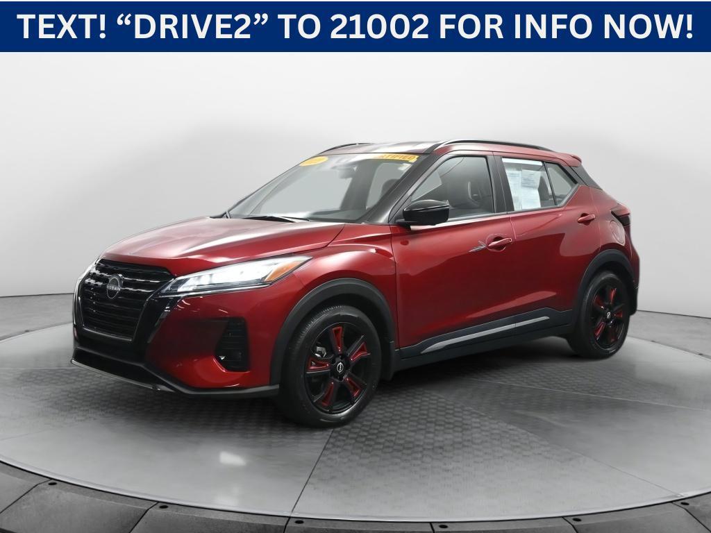 used 2022 Nissan Kicks car, priced at $21,850