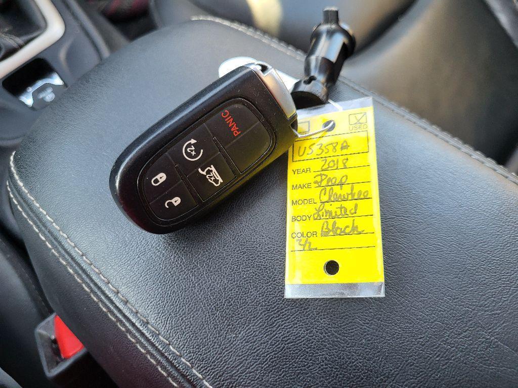 used 2018 Jeep Cherokee car, priced at $16,877