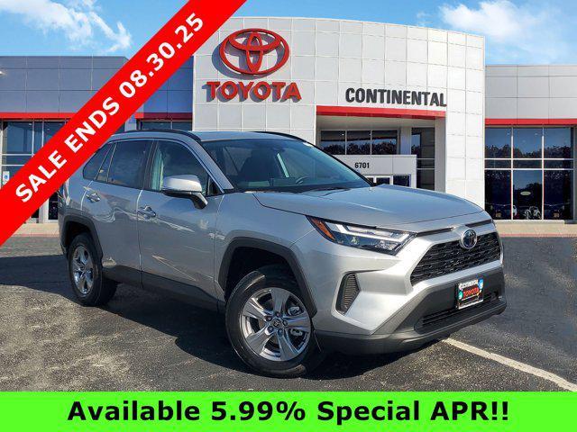 new 2025 Toyota RAV4 Hybrid car, priced at $38,079