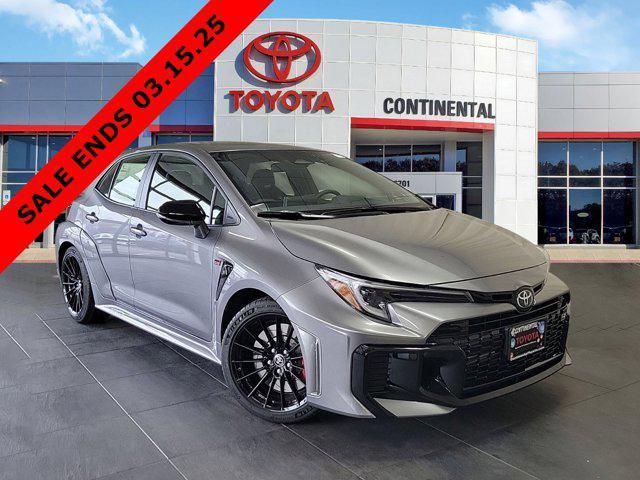 new 2025 Toyota GR Corolla car, priced at $43,849