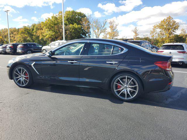 used 2021 Genesis G70 car, priced at $26,998