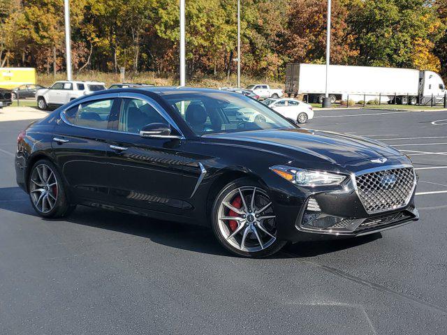 used 2021 Genesis G70 car, priced at $26,998