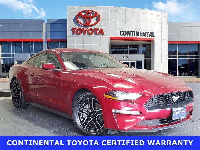 used 2018 Ford Mustang car, priced at $21,985