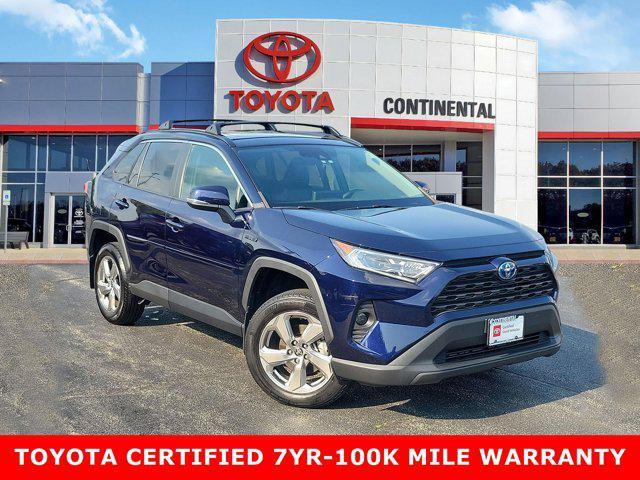 used 2021 Toyota RAV4 Hybrid car, priced at $32,928