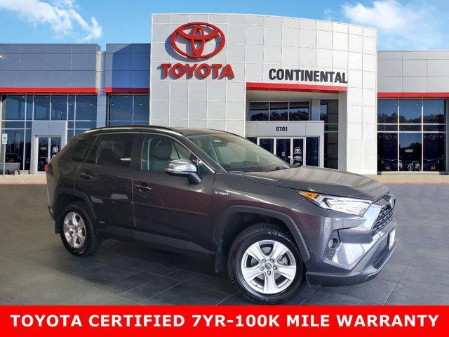 used 2020 Toyota RAV4 Hybrid car, priced at $27,445