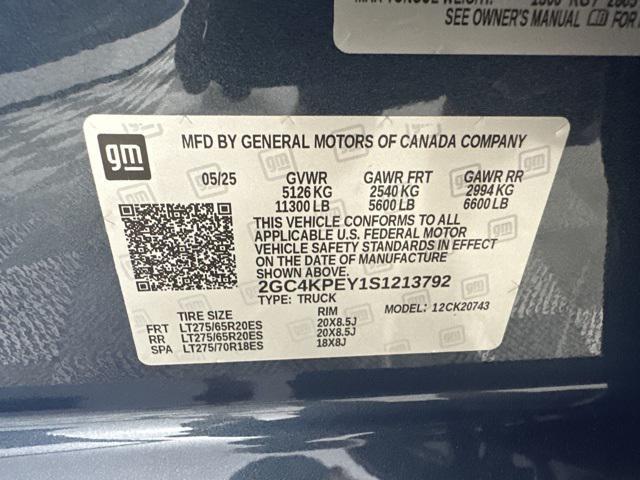 new 2025 Chevrolet Silverado 2500 car, priced at $83,165