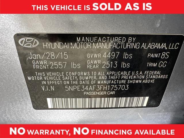 used 2015 Hyundai Sonata car, priced at $10,561