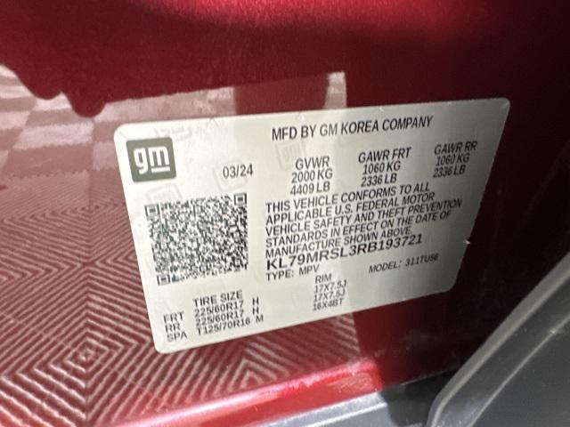used 2024 Chevrolet TrailBlazer car, priced at $24,161